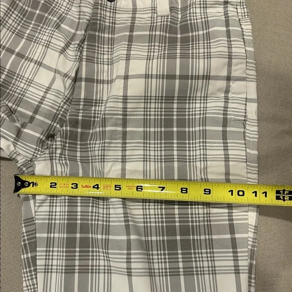 Nike Golf Tour Performance Bundle Gray and Green Plaid Boys Size Large - Picture 13 of 16